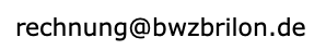 Email Rechnungsempfang
